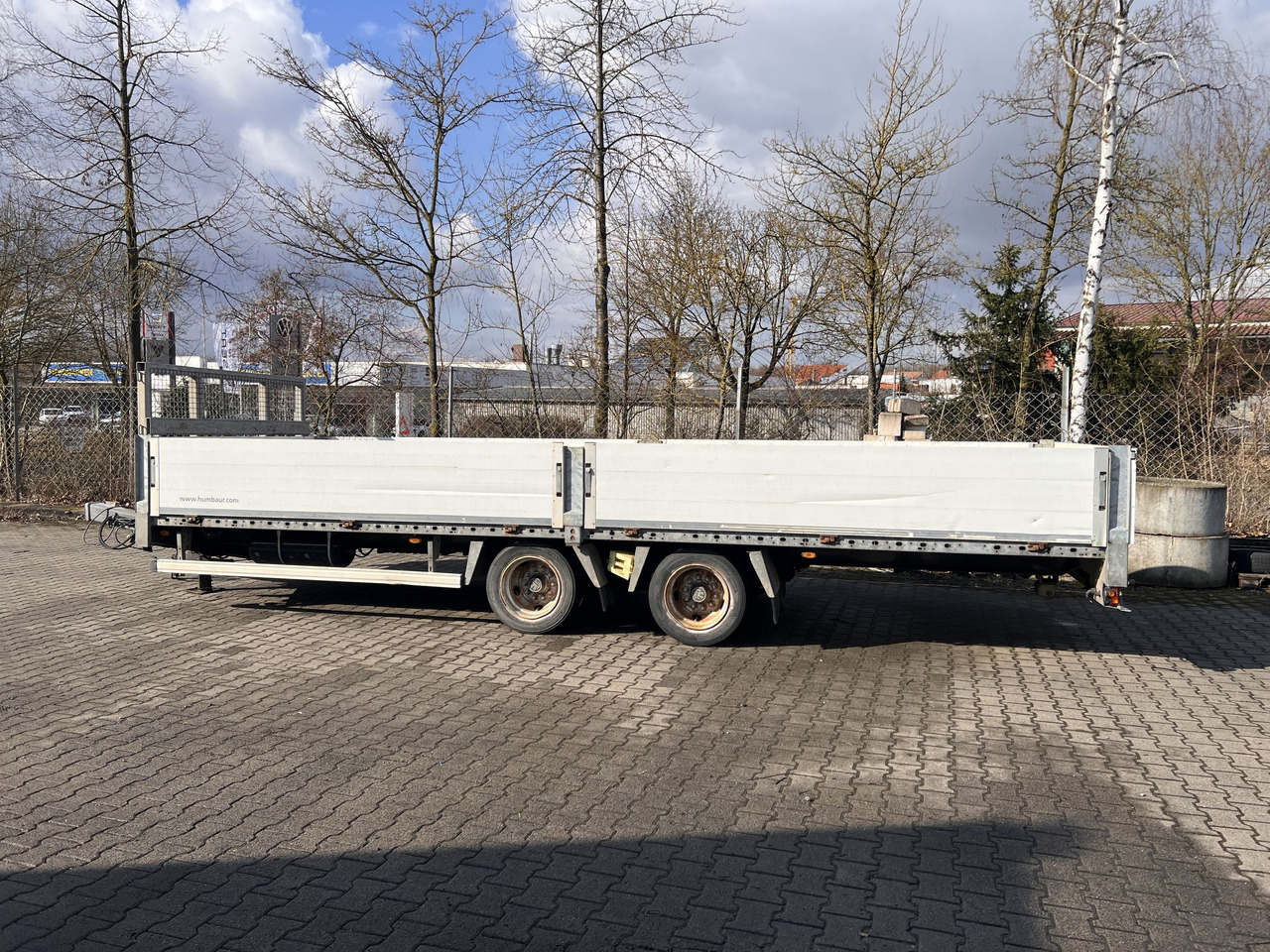 Humbaur HBTZ 137224 14,4 t Tandem- Pritschenanhänger- Tieflader - Ρυμούλκα με χαμηλό δάπεδο: φωτογραφία 4 Humbaur HBTZ 137224 14,4 t Tandem- Pritschenanhänger- Tieflader - Ρυμούλκα με χαμηλό δάπεδο: φωτογραφία 4