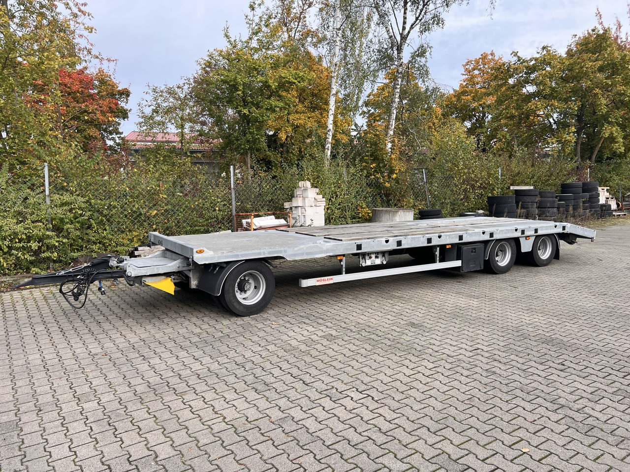 Möslein TO 3 F Schwebheim 3 Achs Tiefladeranhänger - Ρυμούλκα με χαμηλό δάπεδο: φωτογραφία 2 Möslein TO 3 F Schwebheim 3 Achs Tiefladeranhänger - Ρυμούλκα με χαμηλό δάπεδο: φωτογραφία 2