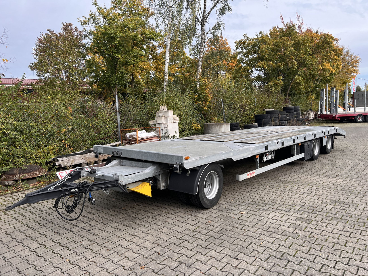Möslein TO 3 F Schwebheim 3 Achs Tiefladeranhänger - Ρυμούλκα με χαμηλό δάπεδο: φωτογραφία 3 Möslein TO 3 F Schwebheim 3 Achs Tiefladeranhänger - Ρυμούλκα με χαμηλό δάπεδο: φωτογραφία 3