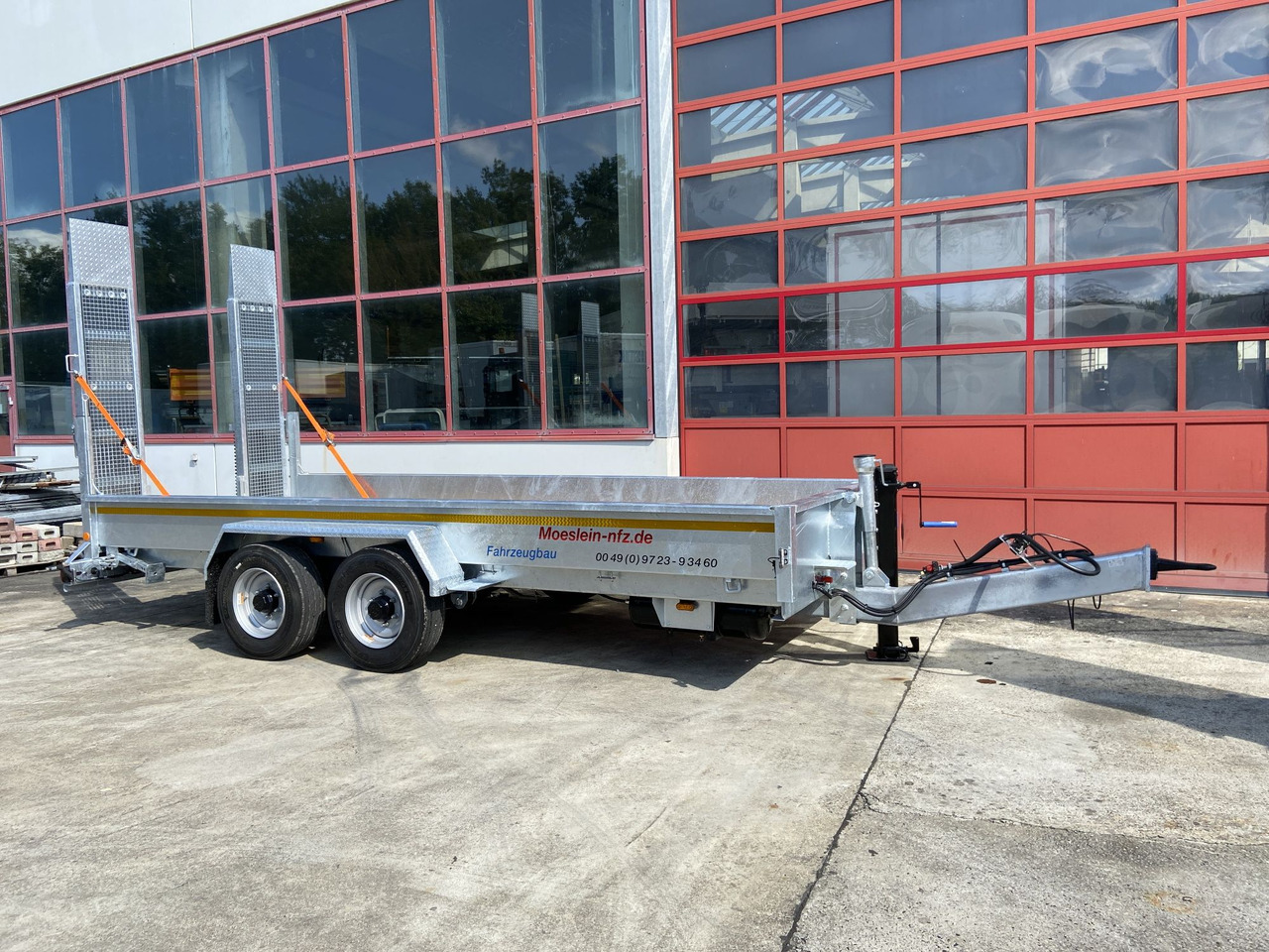 Möslein TT 11-E 5,50 - 2 Tandemtieflader5,50 m x 2 m, Feuerverzinkt - Ρυμούλκα με χαμηλό δάπεδο: φωτογραφία 2 Möslein TT 11-E 5,50 - 2 Tandemtieflader5,50 m x 2 m, Feuerverzinkt - Ρυμούλκα με χαμηλό δάπεδο: φωτογραφία 2