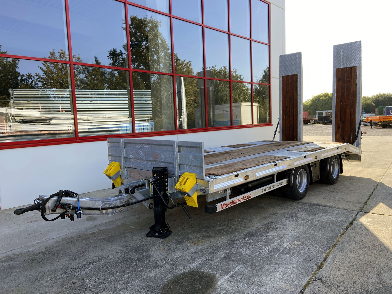 Möslein TT 21-6,5 21 t Tandemtieflader, Luftgefedert, NEU - Ρυμούλκα με χαμηλό δάπεδο: φωτογραφία 5 Möslein TT 21-6,5 21 t Tandemtieflader, Luftgefedert, NEU - Ρυμούλκα με χαμηλό δάπεδο: φωτογραφία 5