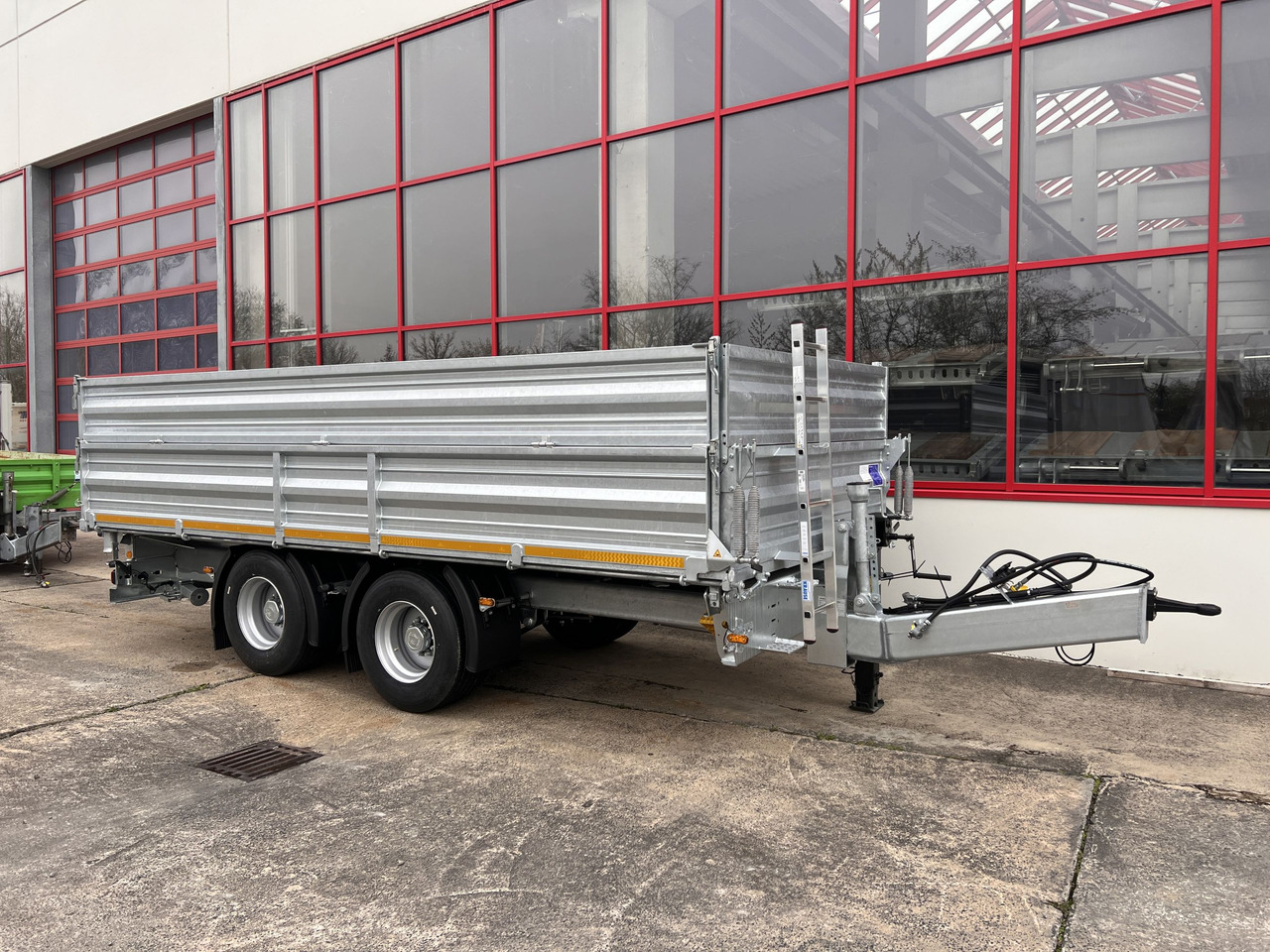 Möslein TTD 19 AB 19 t Tandem 3 Seiten Kipper TiefladerAufsatzbordwänden-- Neufahrzeug -- - Ρυμούλκα ανατρεπόμενο: φωτογραφία 4 Möslein TTD 19 AB 19 t Tandem 3 Seiten Kipper TiefladerAufsatzbordwänden-- Neufahrzeug -- - Ρυμούλκα ανατρεπόμενο: φωτογραφία 4