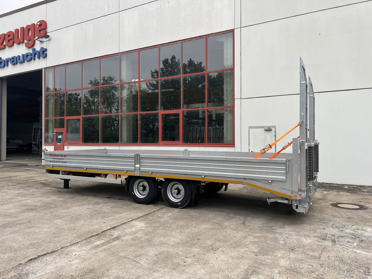 Möslein TTT 11- 7,28  Neuer Tandemtieflader, 7,28 m Ladefläche - Ρυμούλκα με χαμηλό δάπεδο: φωτογραφία 5 Möslein TTT 11- 7,28  Neuer Tandemtieflader, 7,28 m Ladefläche - Ρυμούλκα με χαμηλό δάπεδο: φωτογραφία 5