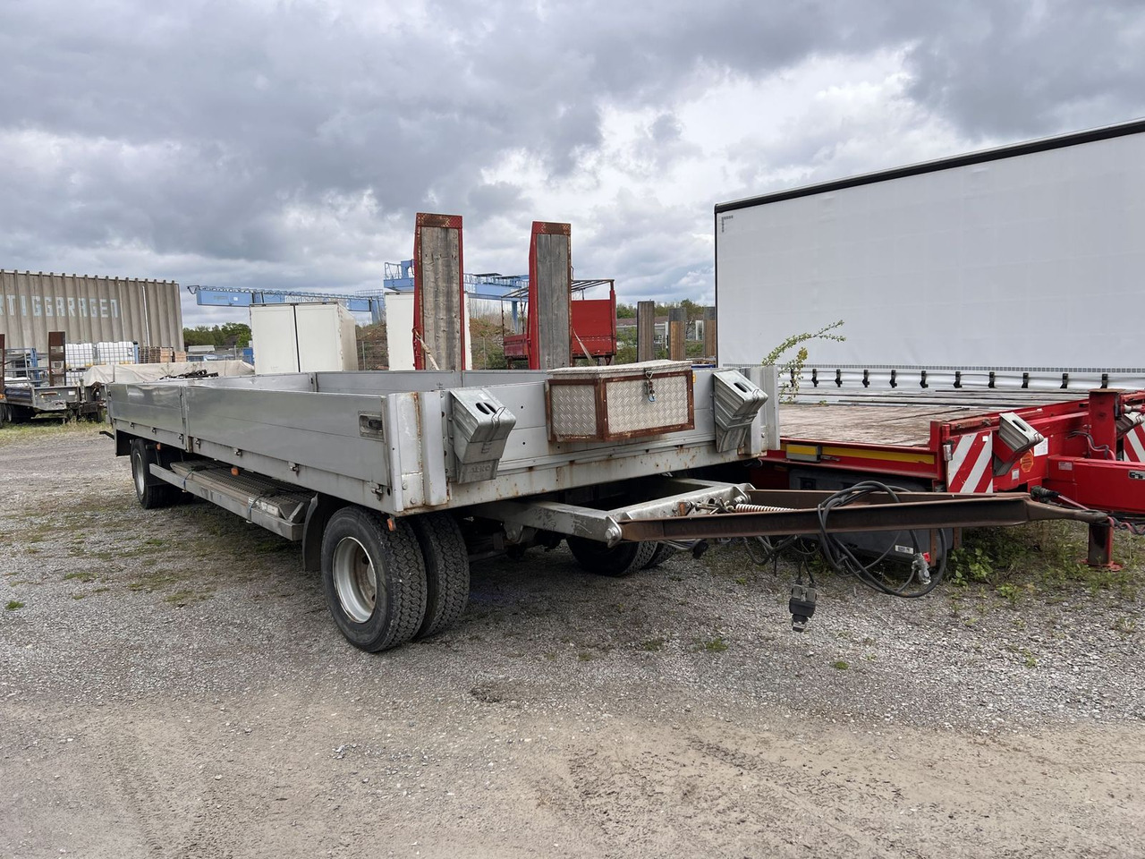 Müller-Mitteltal 2 Achs 20 t Jumbo- Pritschenanhänger- Tieflader - Τρέιλερ πλατφόρμα/ Καρότσα: φωτογραφία 3 Müller-Mitteltal 2 Achs 20 t Jumbo- Pritschenanhänger- Tieflader - Τρέιλερ πλατφόρμα/ Καρότσα: φωτογραφία 3