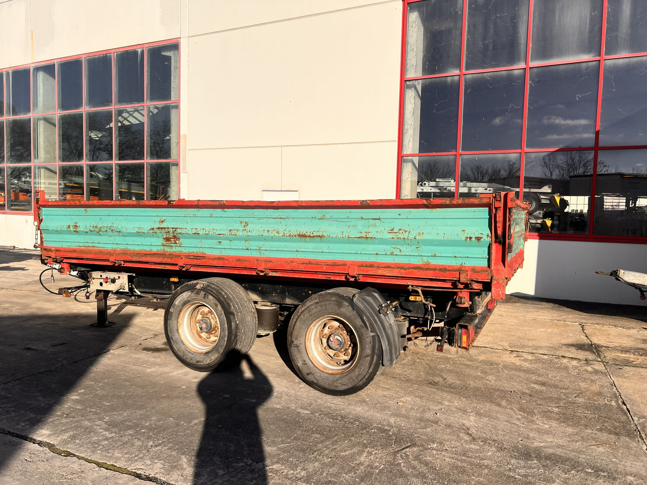 Obermaier OS2-TD190A 19 t Tandemkipper- Tieflader, Breitbereifung - Ρυμούλκα ανατρεπόμενο: φωτογραφία 3 Obermaier OS2-TD190A 19 t Tandemkipper- Tieflader, Breitbereifung - Ρυμούλκα ανατρεπόμενο: φωτογραφία 3