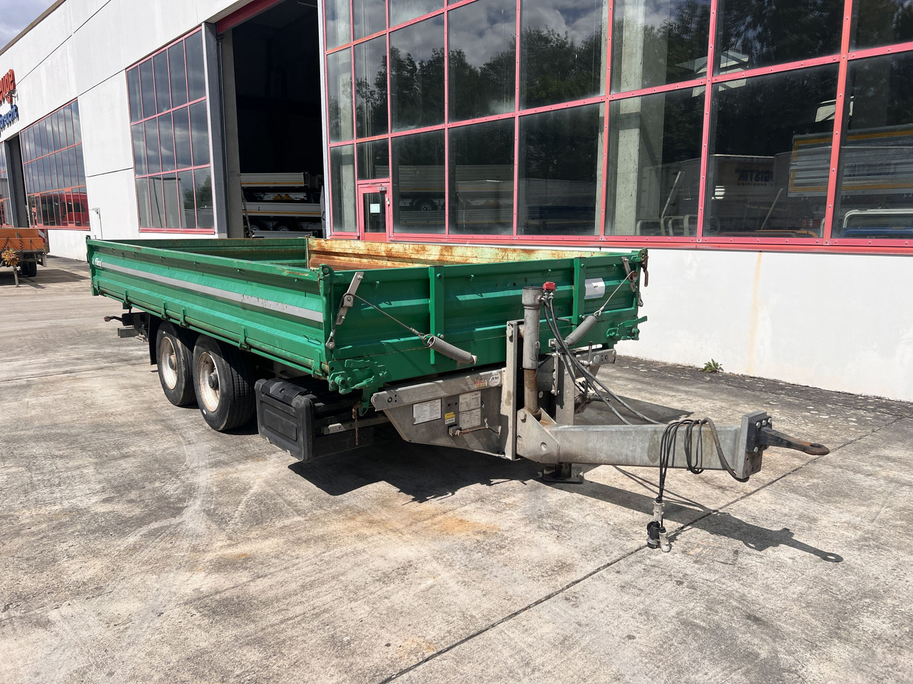 TK Tandemkipper- Tieflader, wenig Benutzt - Ρυμούλκα ανατρεπόμενο: φωτογραφία 3 TK Tandemkipper- Tieflader, wenig Benutzt - Ρυμούλκα ανατρεπόμενο: φωτογραφία 3
