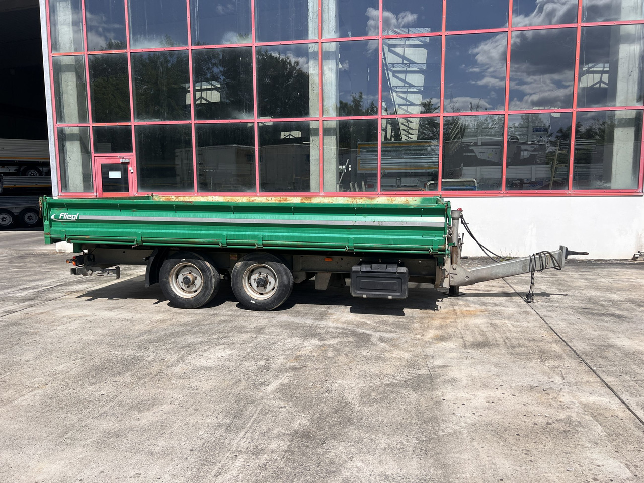 TK Tandemkipper- Tieflader, wenig Benutzt - Ρυμούλκα ανατρεπόμενο: φωτογραφία 1 TK Tandemkipper- Tieflader, wenig Benutzt - Ρυμούλκα ανατρεπόμενο: φωτογραφία 1