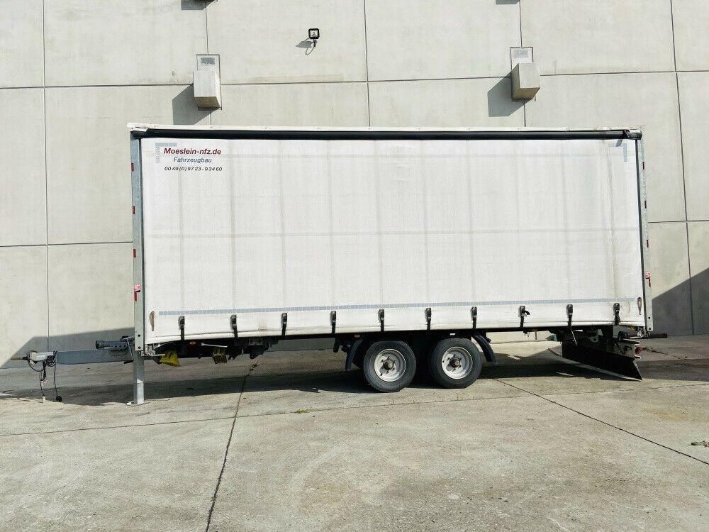 Tandem- Schiebeplanenanhänger zum Durchladen - Τρέιλερ κουρτίνα: φωτογραφία 1 Tandem- Schiebeplanenanhänger zum Durchladen - Τρέιλερ κουρτίνα: φωτογραφία 1