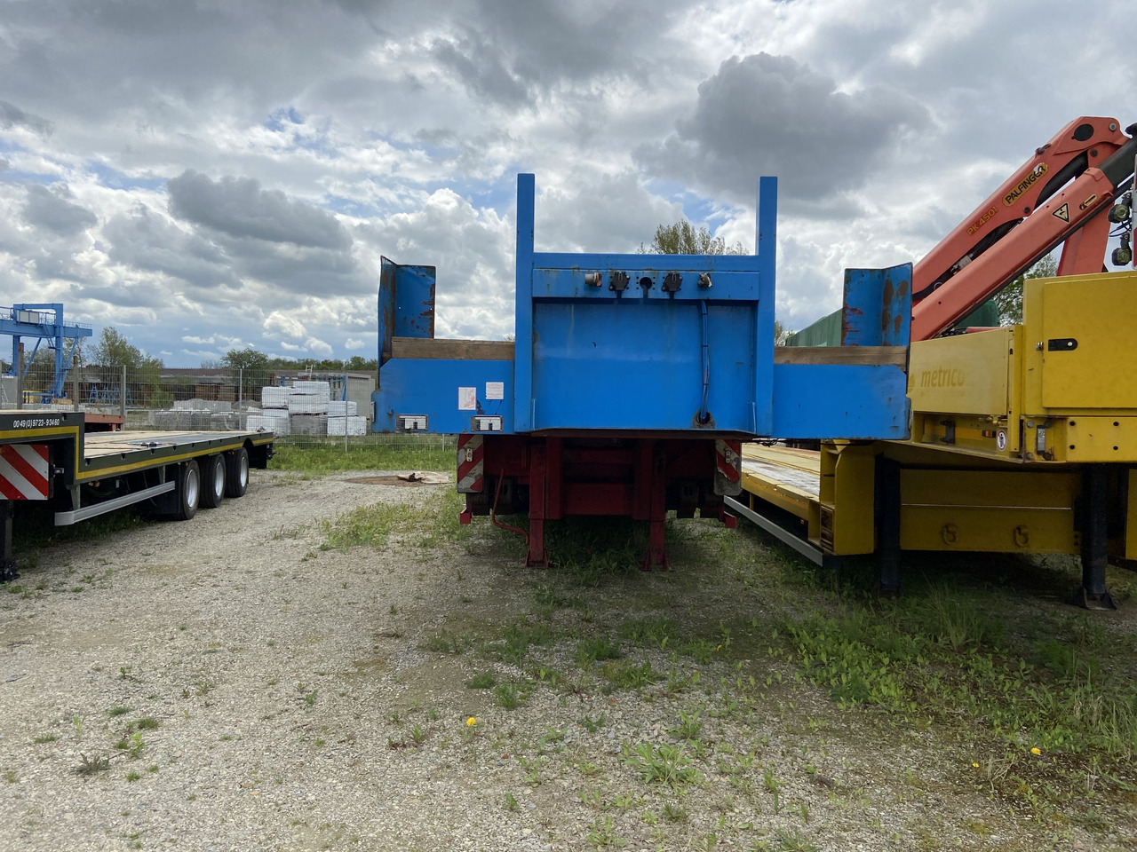 Stp 3 Achs Satteltieflader Platofür Fertigteile oder Baumaschinen - Επικαθήμενο με χαμηλό δάπεδο: φωτογραφία 2 Stp 3 Achs Satteltieflader Platofür Fertigteile oder Baumaschinen - Επικαθήμενο με χαμηλό δάπεδο: φωτογραφία 2