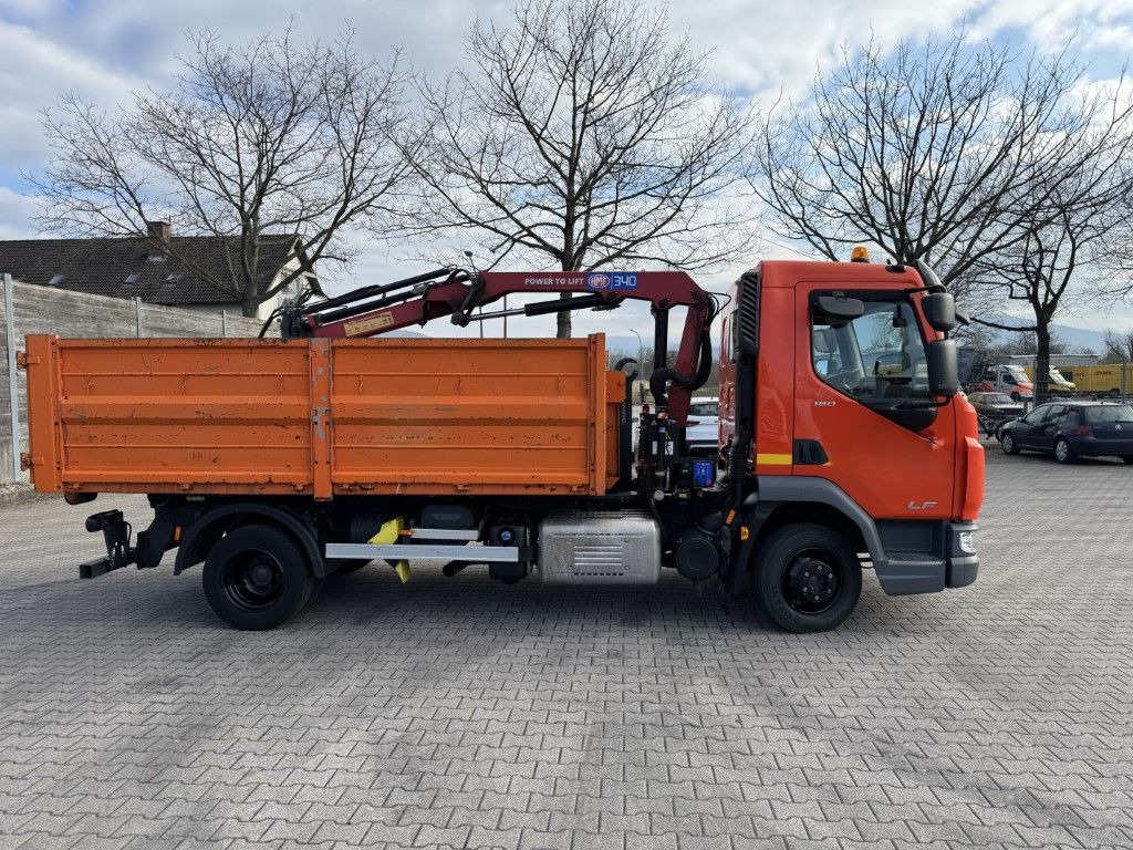 DAF FA LF 180 8t / Abrollkipper, Ladekran Containe - Φορτηγό φόρτωσης γάντζου, Φορτηγό με γερανό: φωτογραφία 5 DAF FA LF 180 8t / Abrollkipper, Ladekran Containe - Φορτηγό φόρτωσης γάντζου, Φορτηγό με γερανό: φωτογραφία 5