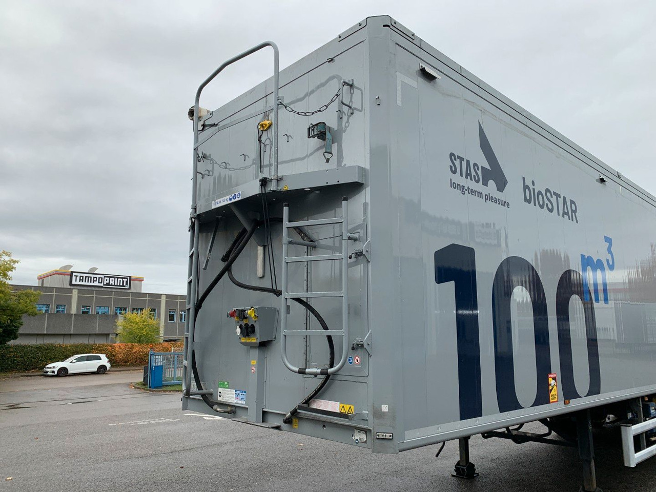 Stas bioSTAR ca 100 cbm 14,9 m Innenlänge - Επικαθήμενο μεταφορική βουτσάς: φωτογραφία 3 Stas bioSTAR ca 100 cbm 14,9 m Innenlänge - Επικαθήμενο μεταφορική βουτσάς: φωτογραφία 3