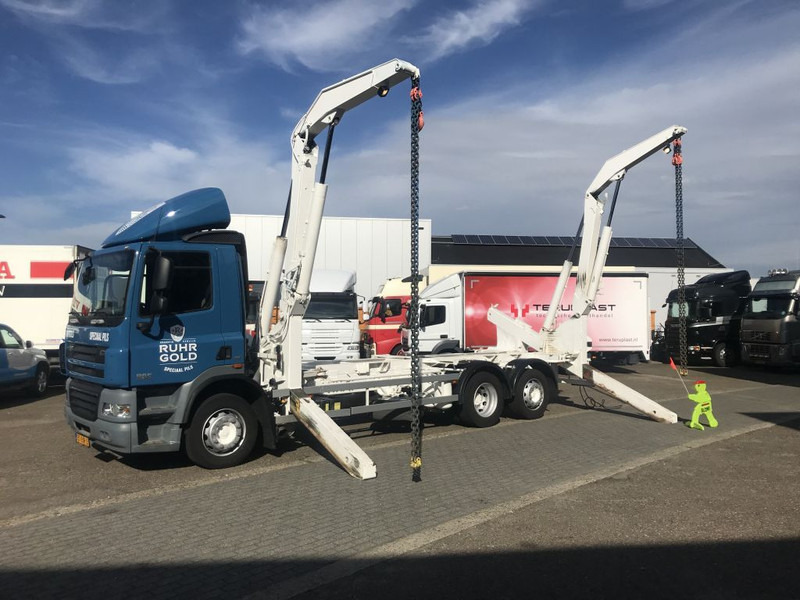DAF 85.360 SIDELOADER - Φορτηγό καδοφόρος φορτωτής, Φορτηγό με γερανό: φωτογραφία 1 DAF 85.360 SIDELOADER - Φορτηγό καδοφόρος φορτωτής, Φορτηγό με γερανό: φωτογραφία 1