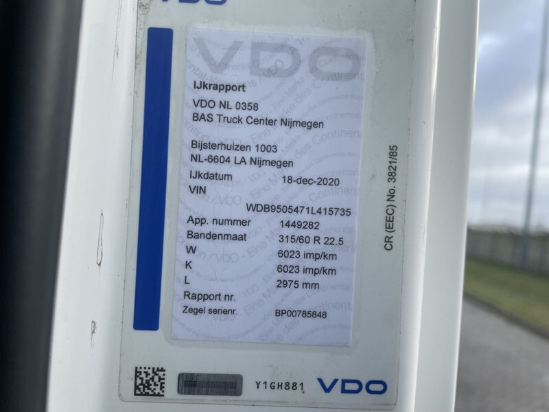 Φορτηγό μεταφοράς εμπορευματοκιβωτίων/ Κινητό αμάξωμα Mercedes-Benz Axor 1829: φωτογραφία 14 Φορτηγό μεταφοράς εμπορευματοκιβωτίων/ Κινητό αμάξωμα Mercedes-Benz Axor 1829: φωτογραφία 14