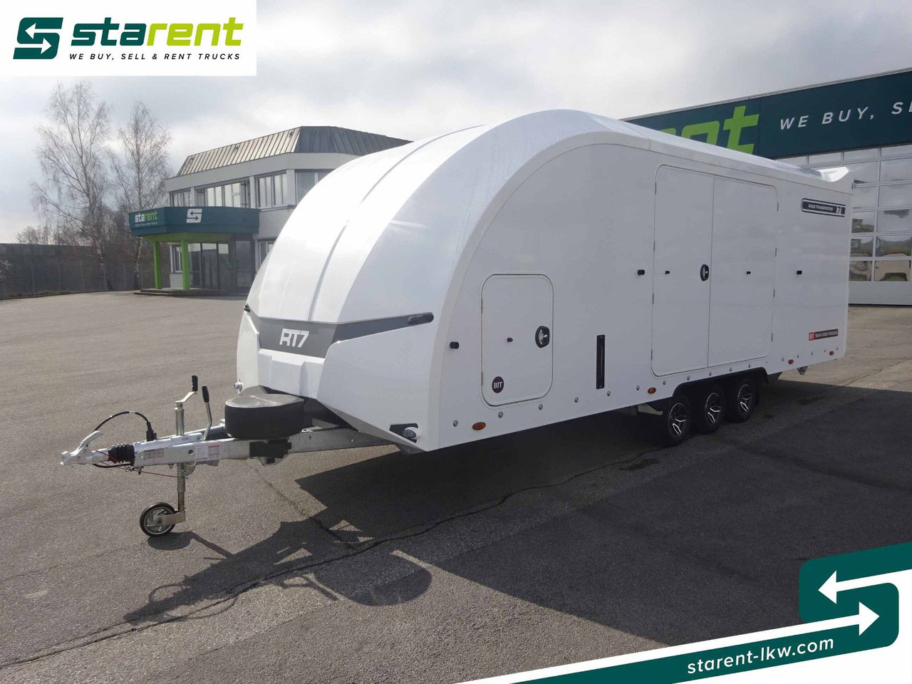 Brian James Trailers Race Transporter 7, Seilwinde - Ρυμούλκα αυτοκινητάμαξα: φωτογραφία 1 Brian James Trailers Race Transporter 7, Seilwinde - Ρυμούλκα αυτοκινητάμαξα: φωτογραφία 1
