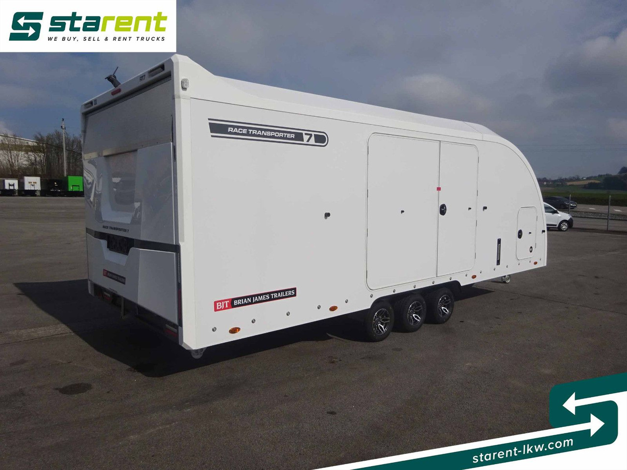 Brian James Trailers Race Transporter 7, Seilwinde - Ρυμούλκα αυτοκινητάμαξα: φωτογραφία 5 Brian James Trailers Race Transporter 7, Seilwinde - Ρυμούλκα αυτοκινητάμαξα: φωτογραφία 5