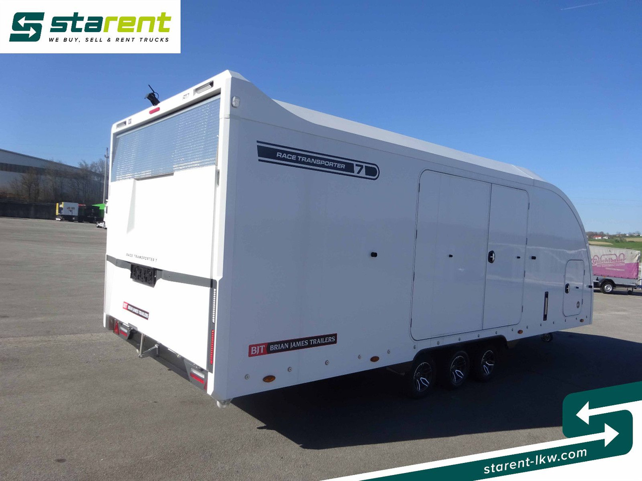 Brian James Trailers Race Transporter 7, Seilwinde - Ρυμούλκα αυτοκινητάμαξα: φωτογραφία 5 Brian James Trailers Race Transporter 7, Seilwinde - Ρυμούλκα αυτοκινητάμαξα: φωτογραφία 5