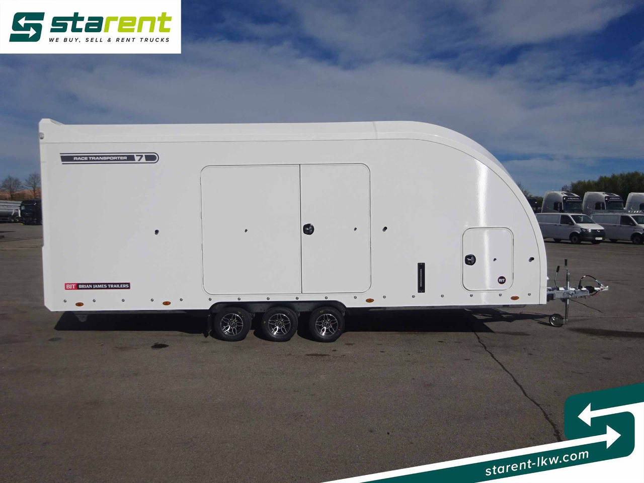 Brian James Trailers Race Transporter 7, Seilwinde - Ρυμούλκα αυτοκινητάμαξα: φωτογραφία 4 Brian James Trailers Race Transporter 7, Seilwinde - Ρυμούλκα αυτοκινητάμαξα: φωτογραφία 4