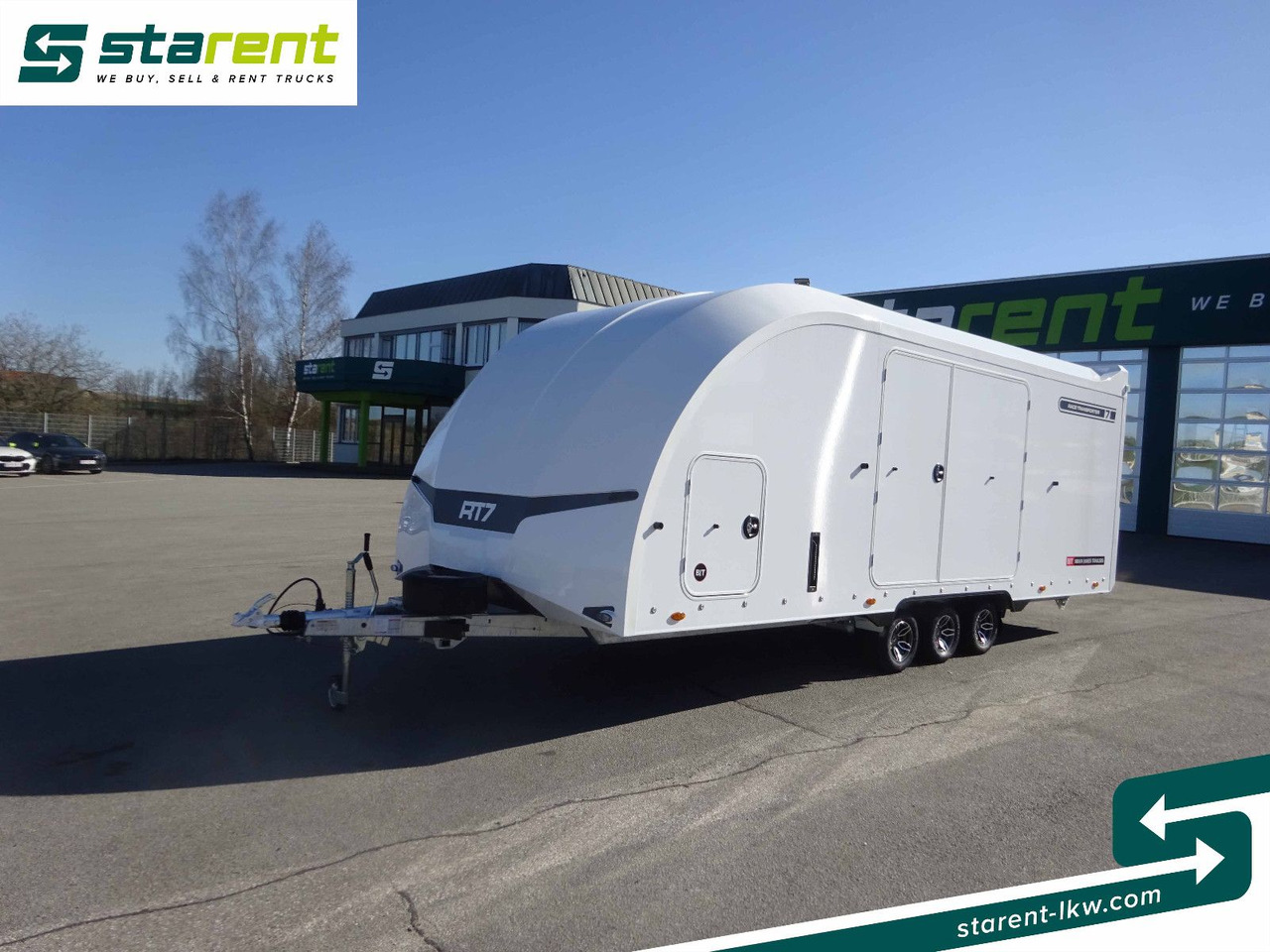Brian James Trailers Race Transporter 7, Seilwinde - Ρυμούλκα αυτοκινητάμαξα: φωτογραφία 1 Brian James Trailers Race Transporter 7, Seilwinde - Ρυμούλκα αυτοκινητάμαξα: φωτογραφία 1
