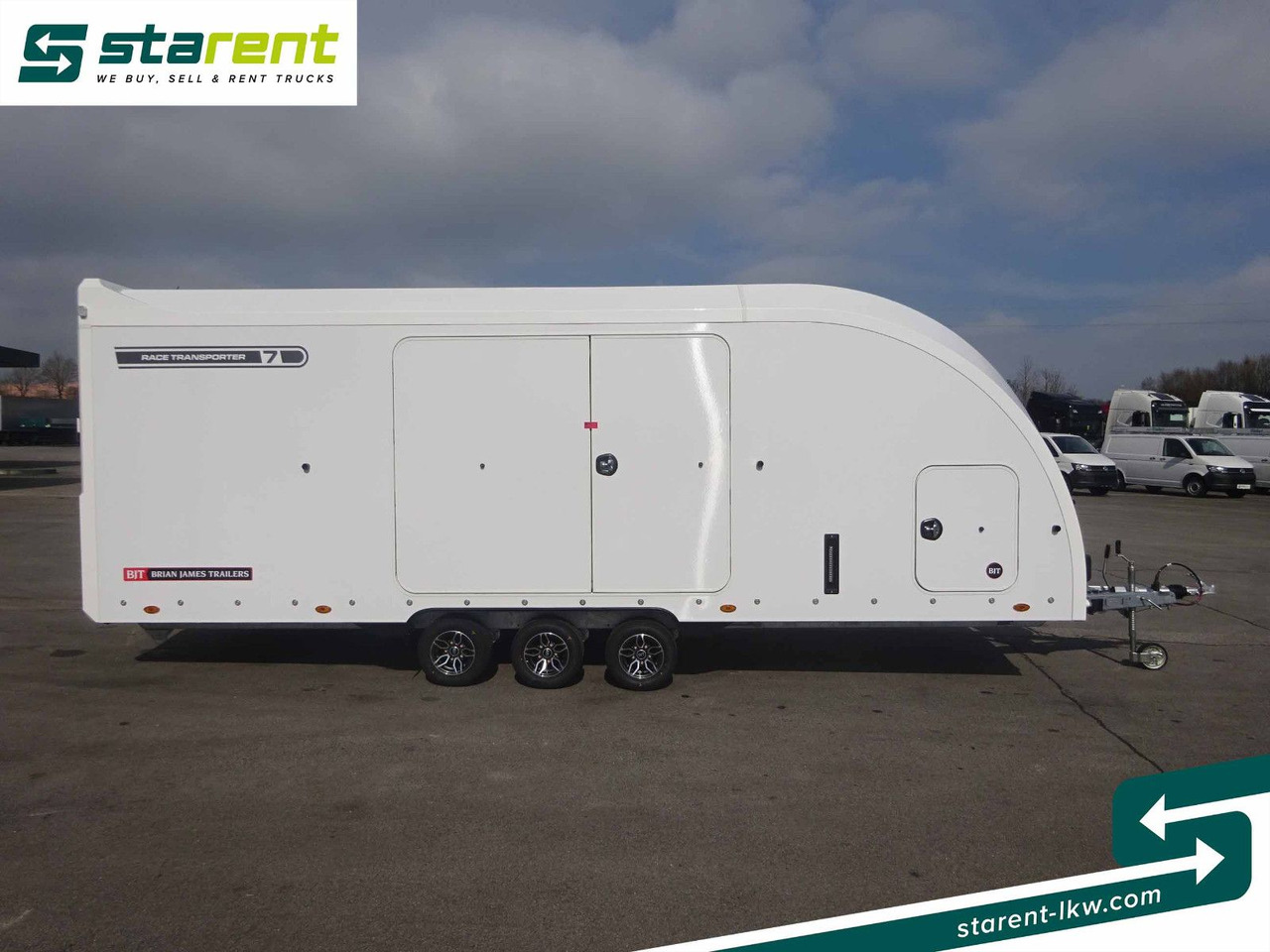 Brian James Trailers Race Transporter 7, Seilwinde - Ρυμούλκα αυτοκινητάμαξα: φωτογραφία 4 Brian James Trailers Race Transporter 7, Seilwinde - Ρυμούλκα αυτοκινητάμαξα: φωτογραφία 4