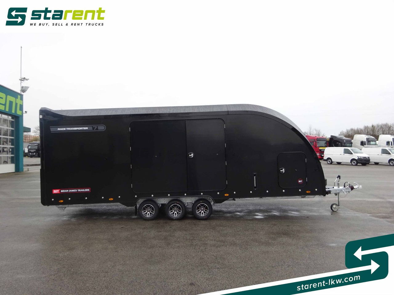 Brian James Trailers Race Transporter 7, Seilwinde - Ρυμούλκα αυτοκινητάμαξα: φωτογραφία 4 Brian James Trailers Race Transporter 7, Seilwinde - Ρυμούλκα αυτοκινητάμαξα: φωτογραφία 4