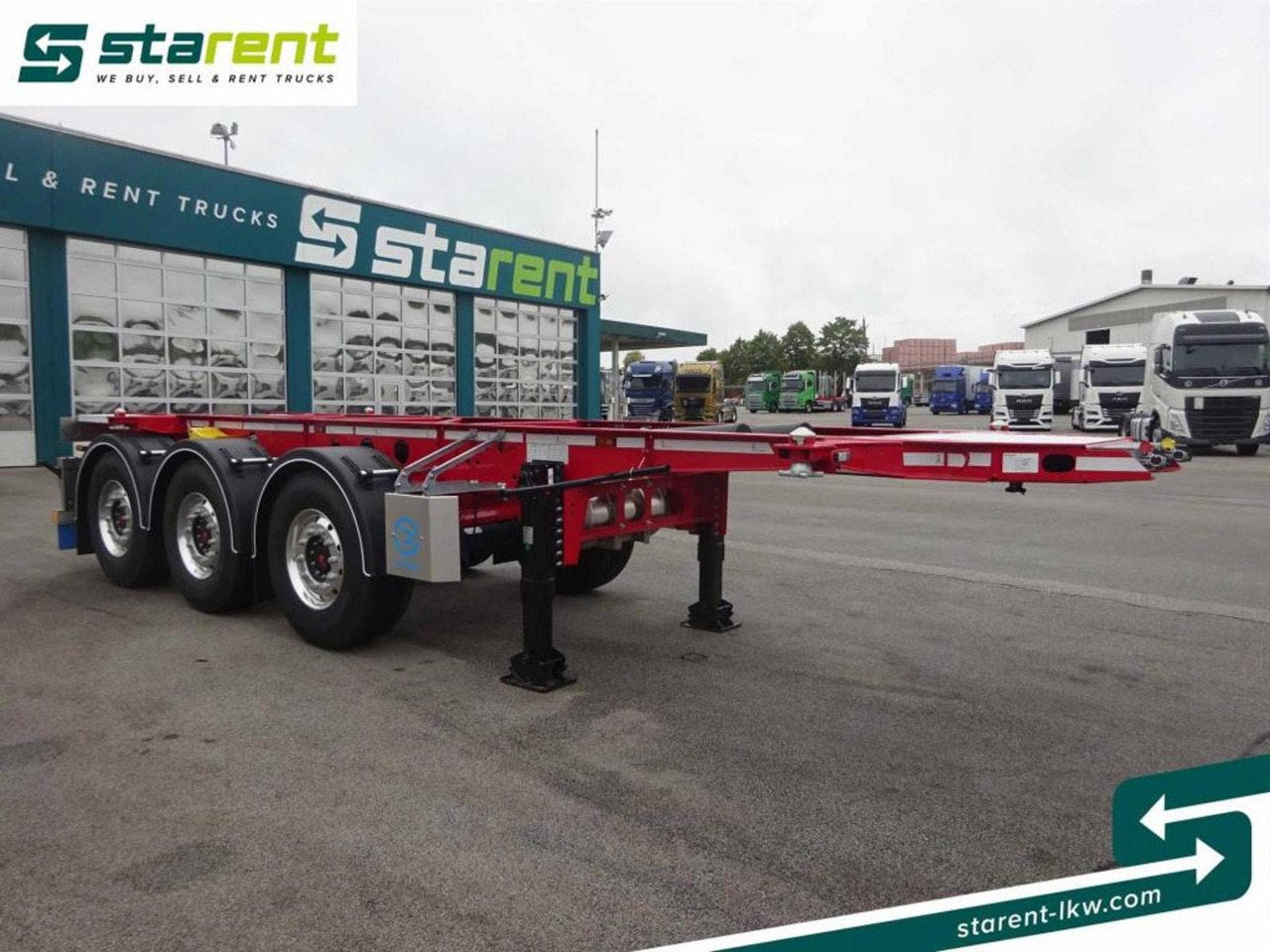 D-TEC Containercarrier CC-20-3-T ADR 1x20 Lift-A - Ρυμούλκα μεταφοράς εμπορευματοκιβωτίων/ Κινητό αμάξωμα: φωτογραφία 3 D-TEC Containercarrier CC-20-3-T ADR 1x20 Lift-A - Ρυμούλκα μεταφοράς εμπορευματοκιβωτίων/ Κινητό αμάξωμα: φωτογραφία 3