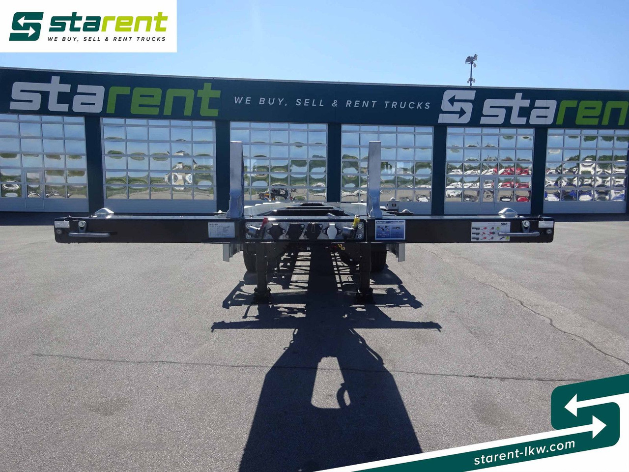 D-TEC Flexitrailer LS Containerchassis ADR, Liftachse - Επικαθήμενο μεταφοράς εμπορευματοκιβωτίων/ Κινητό αμάξωμα: φωτογραφία 2 D-TEC Flexitrailer LS Containerchassis ADR, Liftachse - Επικαθήμενο μεταφοράς εμπορευματοκιβωτίων/ Κινητό αμάξωμα: φωτογραφία 2