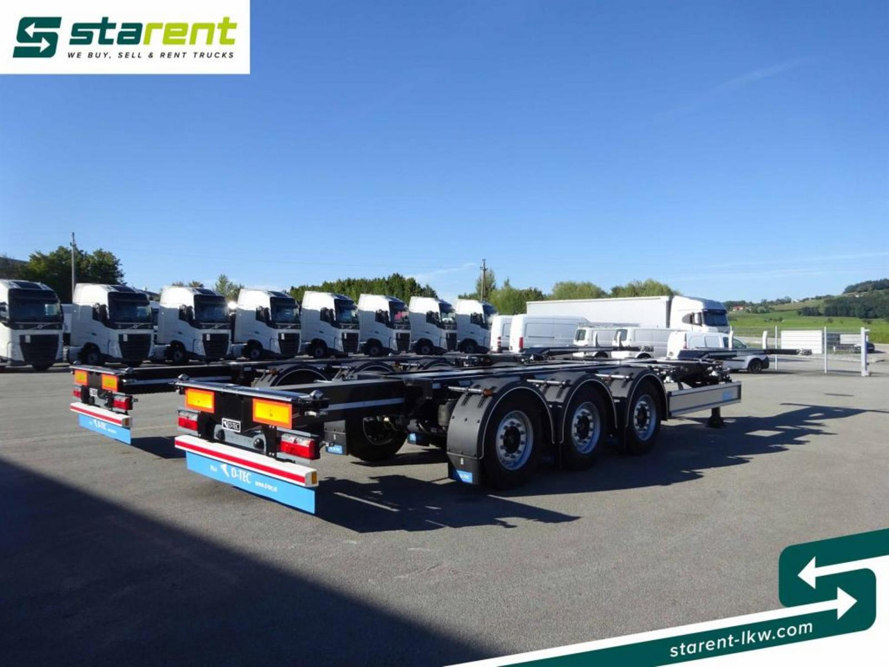 D-TEC Portmaster 1x20 / 2x20 / 1x30 / 1x40 / 1x45 - Επικαθήμενο μεταφοράς εμπορευματοκιβωτίων/ Κινητό αμάξωμα: φωτογραφία 5 D-TEC Portmaster 1x20 / 2x20 / 1x30 / 1x40 / 1x45 - Επικαθήμενο μεταφοράς εμπορευματοκιβωτίων/ Κινητό αμάξωμα: φωτογραφία 5