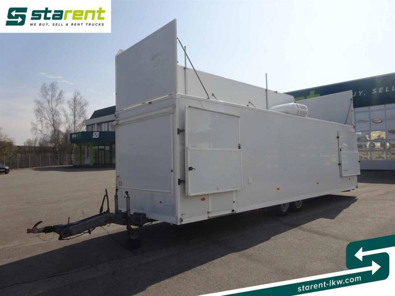 Fischer Verkaufsanhänger, Klimaanlage, Kühlvitrine - Ρυμουλκούμενη καντίνα: φωτογραφία 1 Fischer Verkaufsanhänger, Klimaanlage, Kühlvitrine - Ρυμουλκούμενη καντίνα: φωτογραφία 1