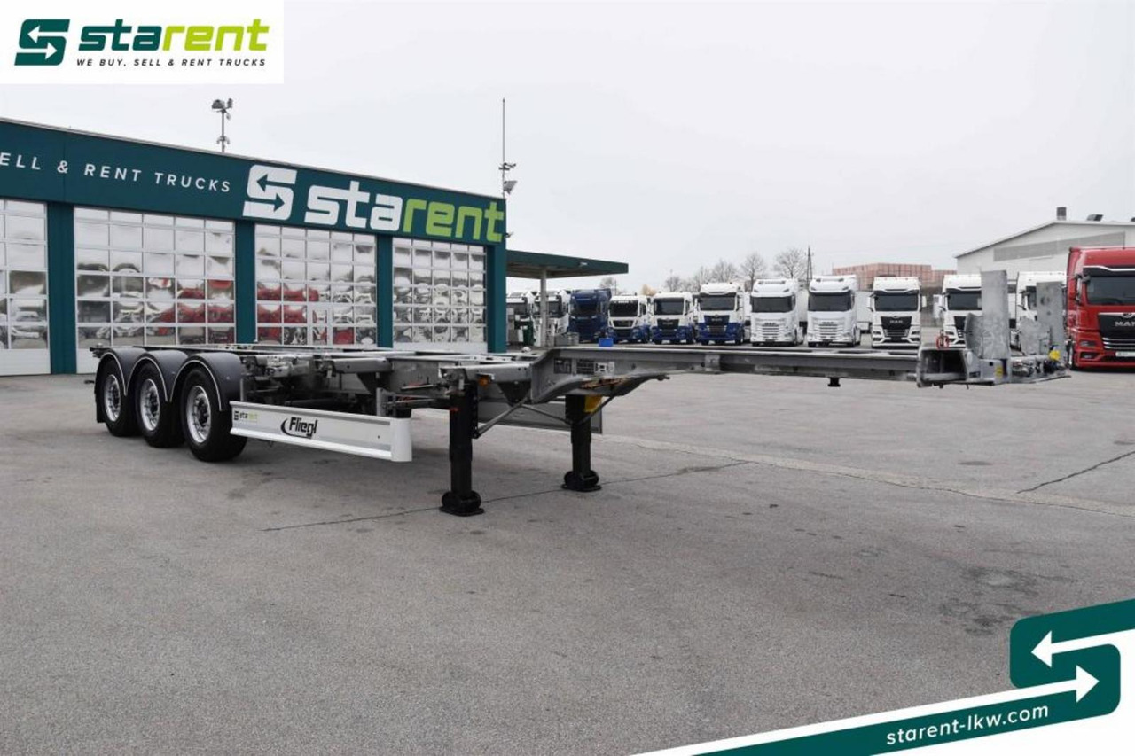 Fliegl Containerchassis ADR 1x20/2x20/1x30/1x40/1x45 - Επικαθήμενο μεταφοράς εμπορευματοκιβωτίων/ Κινητό αμάξωμα: φωτογραφία 3 Fliegl Containerchassis ADR 1x20/2x20/1x30/1x40/1x45 - Επικαθήμενο μεταφοράς εμπορευματοκιβωτίων/ Κινητό αμάξωμα: φωτογραφία 3