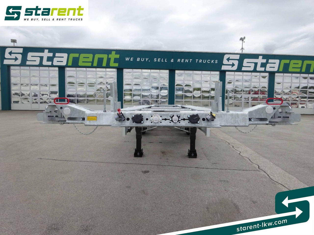 Fliegl Containerchassis ADR, 1x20/2x20/1x30/1x40/1x45 - Επικαθήμενο μεταφοράς εμπορευματοκιβωτίων/ Κινητό αμάξωμα: φωτογραφία 2 Fliegl Containerchassis ADR, 1x20/2x20/1x30/1x40/1x45 - Επικαθήμενο μεταφοράς εμπορευματοκιβωτίων/ Κινητό αμάξωμα: φωτογραφία 2