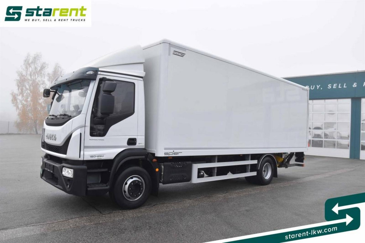 Iveco Eurocargo 160-250 Koffer LBW 1500 Kg Automatik - Φορτηγό κόφα: φωτογραφία 1 Iveco Eurocargo 160-250 Koffer LBW 1500 Kg Automatik - Φορτηγό κόφα: φωτογραφία 1