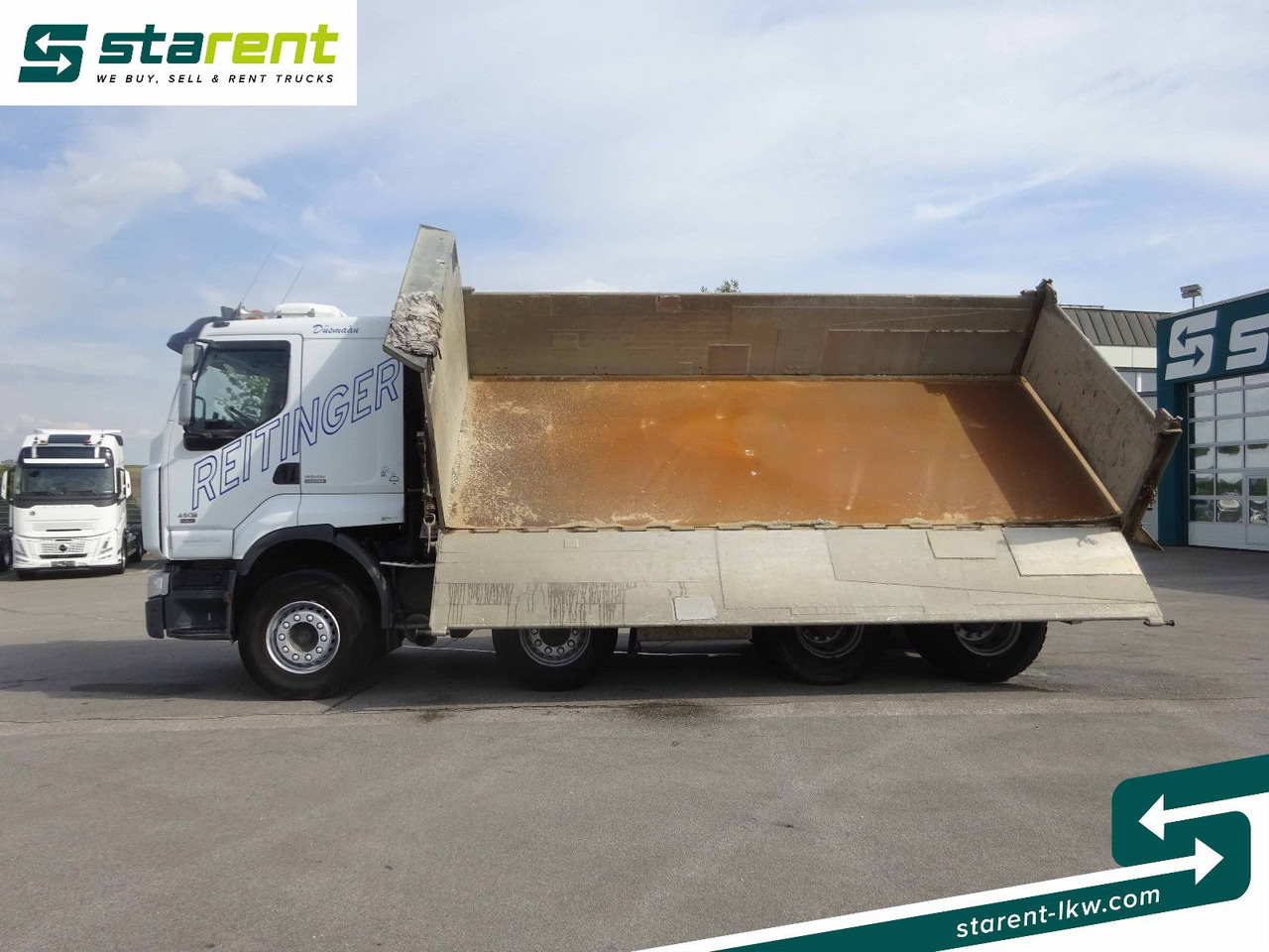 Renault Premium 450 DXi, 8x4, 3 Seitenkipper, Standklima - Φορτηγό ανατρεπόμενο: φωτογραφία 2 Renault Premium 450 DXi, 8x4, 3 Seitenkipper, Standklima - Φορτηγό ανατρεπόμενο: φωτογραφία 2