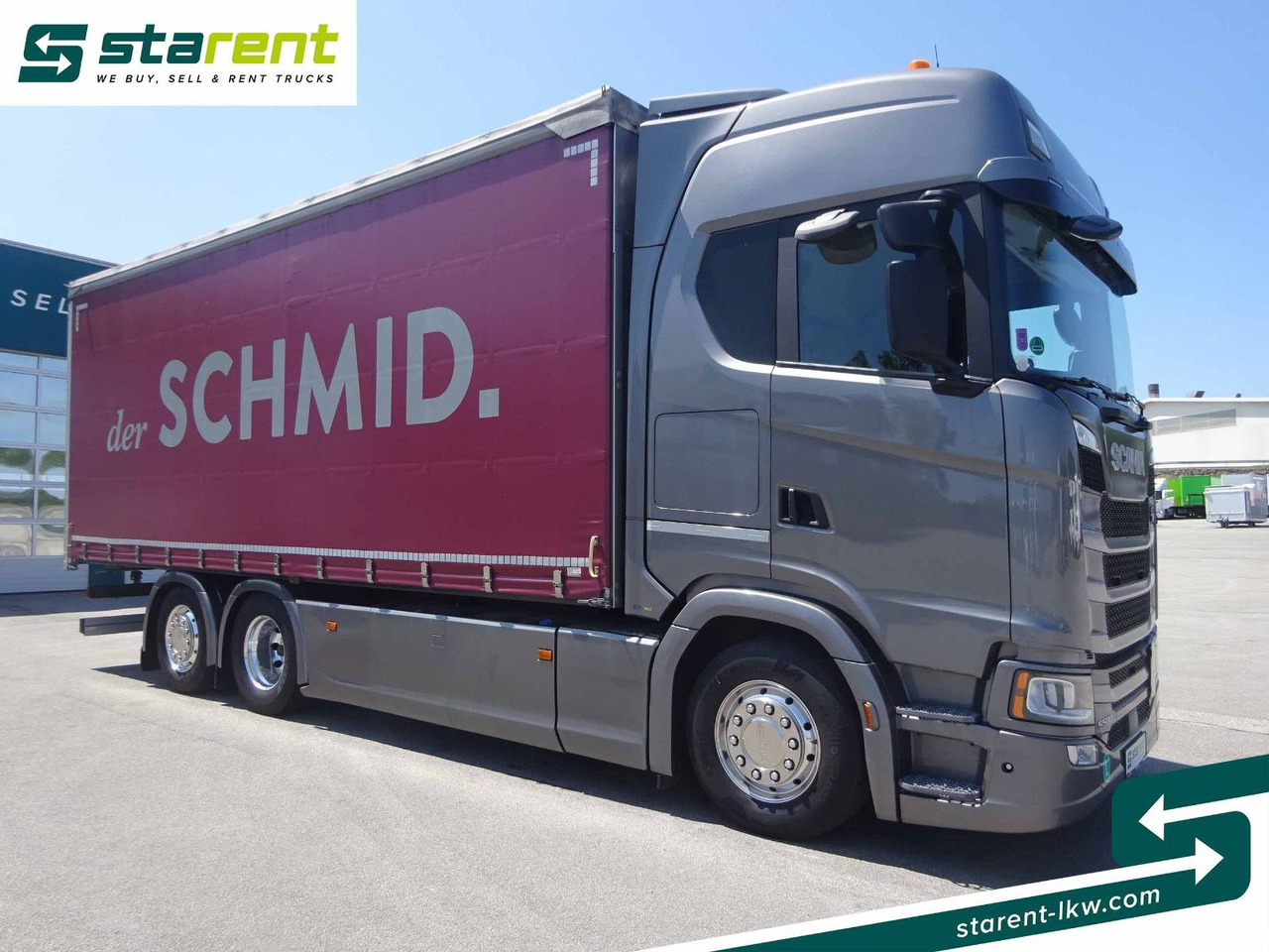 Scania S500 Planen Aufbau Schwarzmüller 6x2, Standklima - Φορτηγό μουσαμάς: φωτογραφία 3 Scania S500 Planen Aufbau Schwarzmüller 6x2, Standklima - Φορτηγό μουσαμάς: φωτογραφία 3