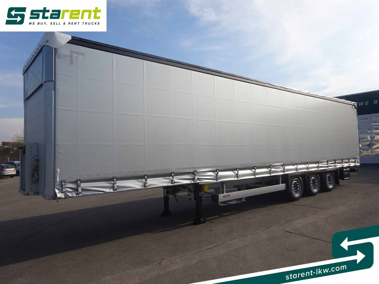 Schmitz Cargobull Varios, Hubdach, Liftachse, XL Zertifikat - Επικαθήμενο κουρτίνα: φωτογραφία 1 Schmitz Cargobull Varios, Hubdach, Liftachse, XL Zertifikat - Επικαθήμενο κουρτίνα: φωτογραφία 1
