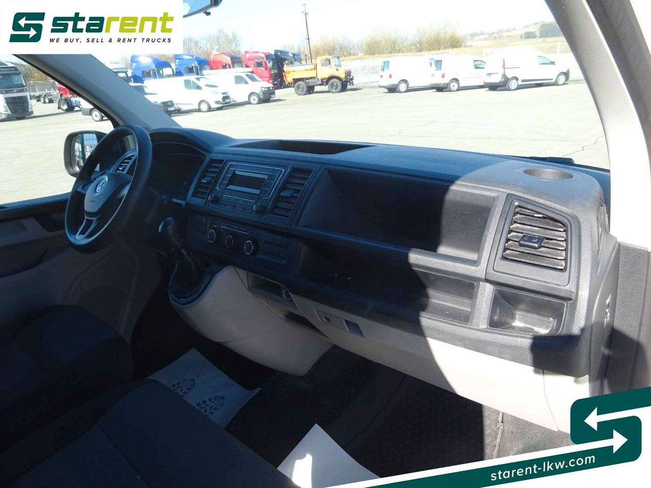 Βαν Volkswagen Transporter 6, Klima, Dachträger, Regal: φωτογραφία 17