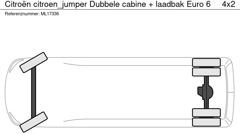 Βαν Citroën citroen_jumper Dubbele cabine + laadbak Euro 6: φωτογραφία 17