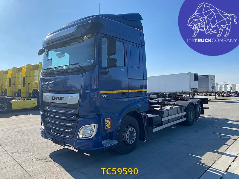 DAF XF Euro6 480 - Φορτηγό μεταφοράς εμπορευματοκιβωτίων/ Κινητό αμάξωμα: φωτογραφία 1 DAF XF Euro6 480 - Φορτηγό μεταφοράς εμπορευματοκιβωτίων/ Κινητό αμάξωμα: φωτογραφία 1