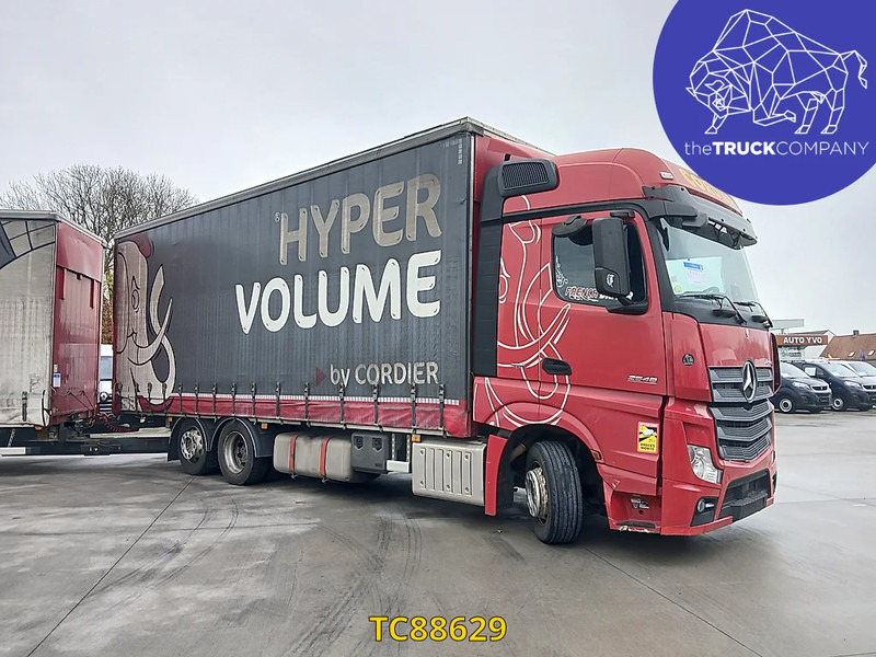 Φορτηγό μουσαμάς Mercedes-Benz Actros 2648: φωτογραφία 8 Φορτηγό μουσαμάς Mercedes-Benz Actros 2648: φωτογραφία 8