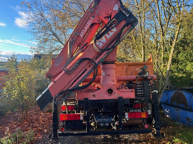 MAN 19 293 4x4 Kran Atlas 85.1 A2 - Φορτηγό ανατρεπόμενο: φωτογραφία 2 MAN 19 293 4x4 Kran Atlas 85.1 A2 - Φορτηγό ανατρεπόμενο: φωτογραφία 2
