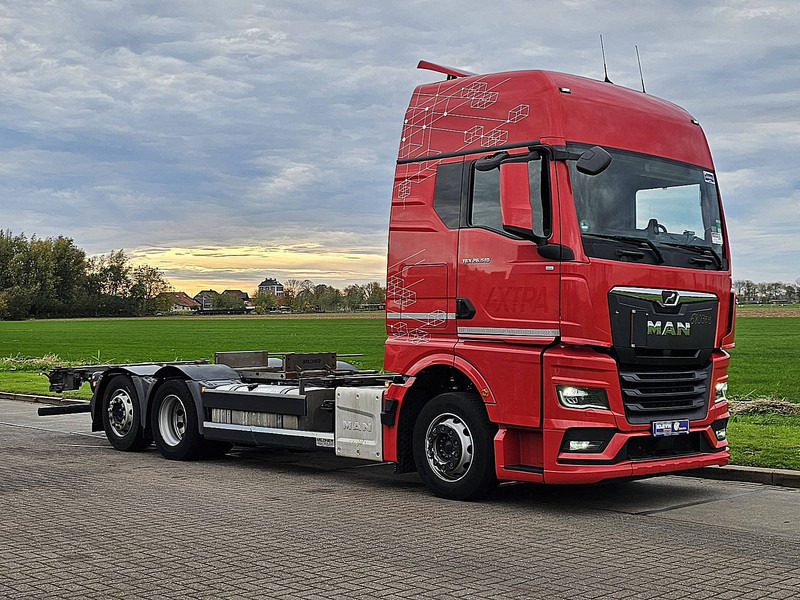 MAN 26.510 TGX - Φορτηγό μεταφοράς εμπορευματοκιβωτίων/ Κινητό αμάξωμα: φωτογραφία 5 MAN 26.510 TGX - Φορτηγό μεταφοράς εμπορευματοκιβωτίων/ Κινητό αμάξωμα: φωτογραφία 5