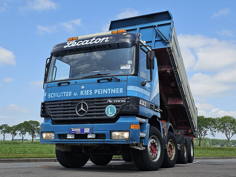 Mercedes-Benz ACTROS 4143 8X4 EPS FULL STEEL - Φορτηγό ανατρεπόμενο: φωτογραφία 1 Mercedes-Benz ACTROS 4143 8X4 EPS FULL STEEL - Φορτηγό ανατρεπόμενο: φωτογραφία 1