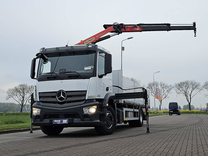Mercedes-Benz ANTOS 1830 PK 11.001 - Φορτηγό με ανοιχτή καρότσα, Φορτηγό με γερανό: φωτογραφία 1 Mercedes-Benz ANTOS 1830 PK 11.001 - Φορτηγό με ανοιχτή καρότσα, Φορτηγό με γερανό: φωτογραφία 1
