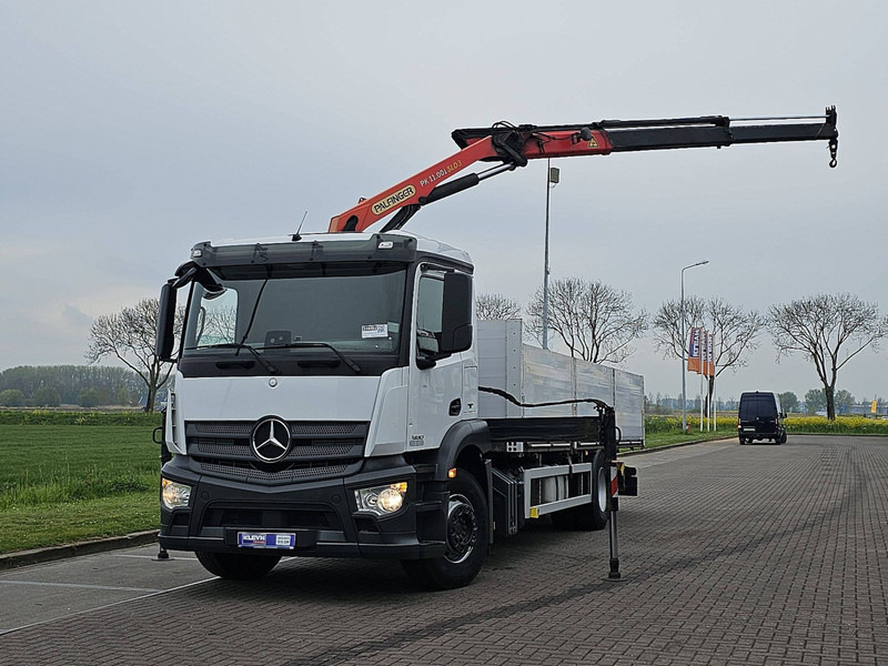 Mercedes-Benz ANTOS 1830 PK 11.001 - Φορτηγό με ανοιχτή καρότσα, Φορτηγό με γερανό: φωτογραφία 2 Mercedes-Benz ANTOS 1830 PK 11.001 - Φορτηγό με ανοιχτή καρότσα, Φορτηγό με γερανό: φωτογραφία 2