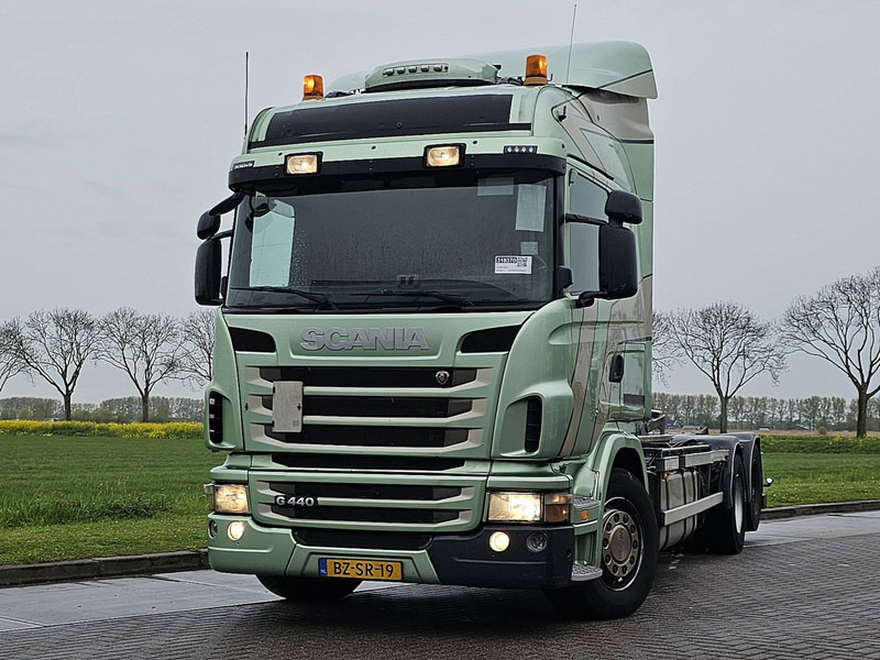 Scania G440 6X2 HOOKLIFT BROKEN - Φορτηγό φόρτωσης γάντζου: φωτογραφία 1 Scania G440 6X2 HOOKLIFT BROKEN - Φορτηγό φόρτωσης γάντζου: φωτογραφία 1