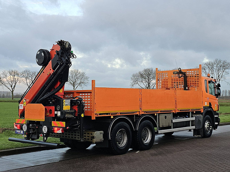 Scania P410 PK18002-4 hydr - Φορτηγό με ανοιχτή καρότσα, Φορτηγό με γερανό: φωτογραφία 3 Scania P410 PK18002-4 hydr - Φορτηγό με ανοιχτή καρότσα, Φορτηγό με γερανό: φωτογραφία 3