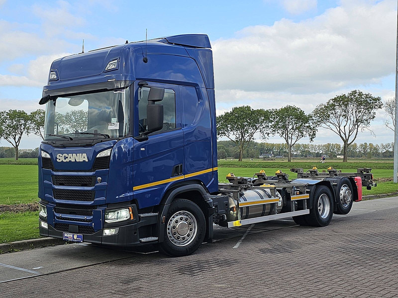 Scania R410 6X2*4 RETAR. LNG GAS - Φορτηγό μεταφοράς εμπορευματοκιβωτίων/ Κινητό αμάξωμα: φωτογραφία 2 Scania R410 6X2*4 RETAR. LNG GAS - Φορτηγό μεταφοράς εμπορευματοκιβωτίων/ Κινητό αμάξωμα: φωτογραφία 2