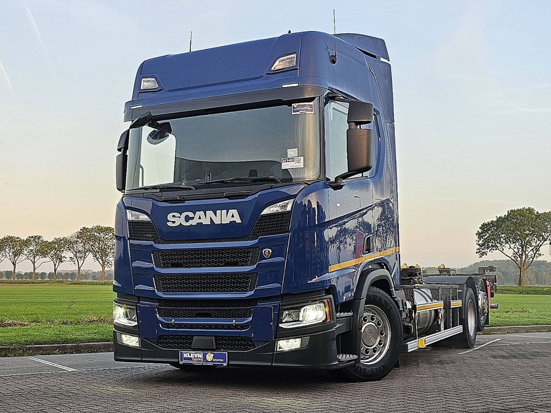 Scania R410 LNG - Φορτηγό μεταφοράς εμπορευματοκιβωτίων/ Κινητό αμάξωμα: φωτογραφία 1 Scania R410 LNG - Φορτηγό μεταφοράς εμπορευματοκιβωτίων/ Κινητό αμάξωμα: φωτογραφία 1