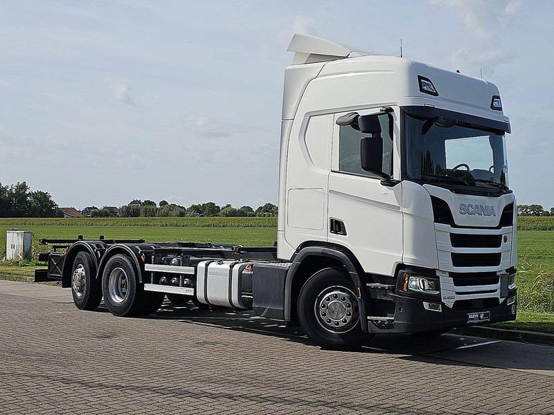 Scania R450 6X2*4 RET. LED WB475 - Φορτηγό μεταφοράς εμπορευματοκιβωτίων/ Κινητό αμάξωμα: φωτογραφία 5 Scania R450 6X2*4 RET. LED WB475 - Φορτηγό μεταφοράς εμπορευματοκιβωτίων/ Κινητό αμάξωμα: φωτογραφία 5
