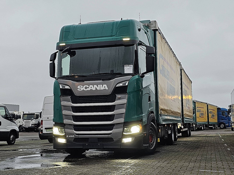 Scania S450 6X2*4 RET. FORKLIFTC - Φορτηγό μουσαμάς: φωτογραφία 1 Scania S450 6X2*4 RET. FORKLIFTC - Φορτηγό μουσαμάς: φωτογραφία 1