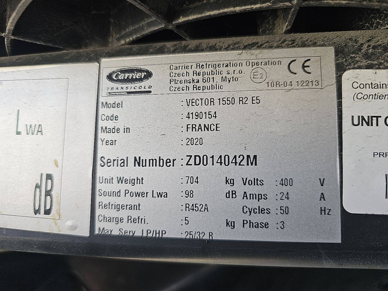 Επικαθήμενο ψυγείο Schmitz Cargobull SCB*S3B Carrier1550 D+E,Dopp: φωτογραφία 11